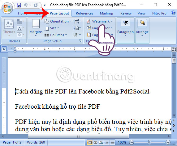 Cách làm mờ ảnh trong Powerpoint một phần và hoàn toàn hình