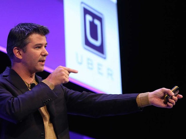 Travis Kalanick - cùng người đồng sáng lập Uber, Garrett Camp và Ryan Graves 