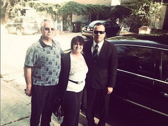 Cha mẹ của CEO Travis Kalanick, Don và Bonnie xuất hiện ở lễ ra mắt Uber tại Los Angeles