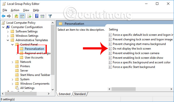 Local Group Policy Editor