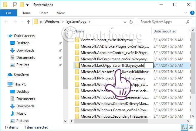 Tắt màn hình khóa trên Windows 10 Creators