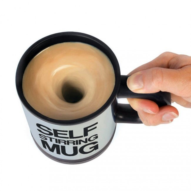 Cốc tự khuấy - Self stirring mug