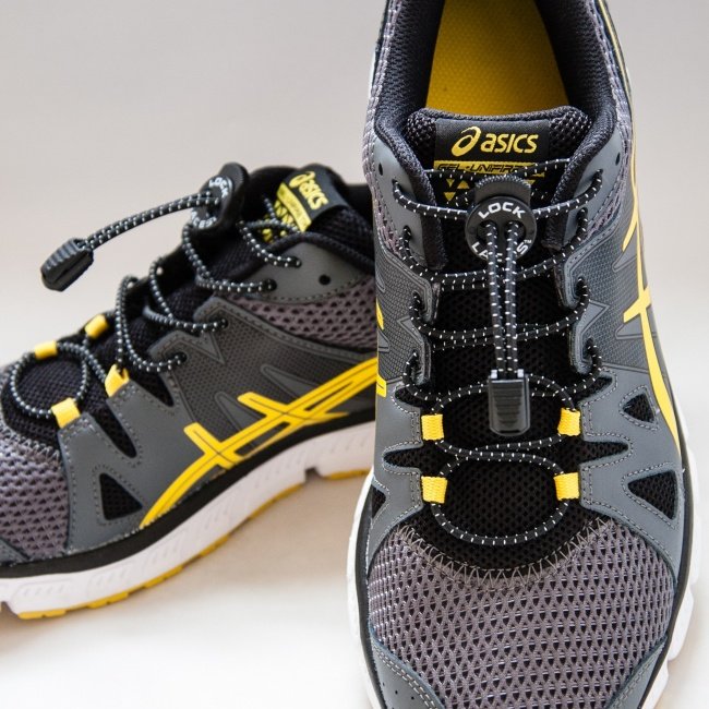 Giày với dây buộc tiện lợi - Elastic no-tie shoelaces