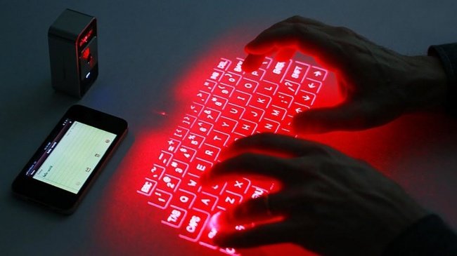 Bàn phím laze không dây - Wireless laser keyboard