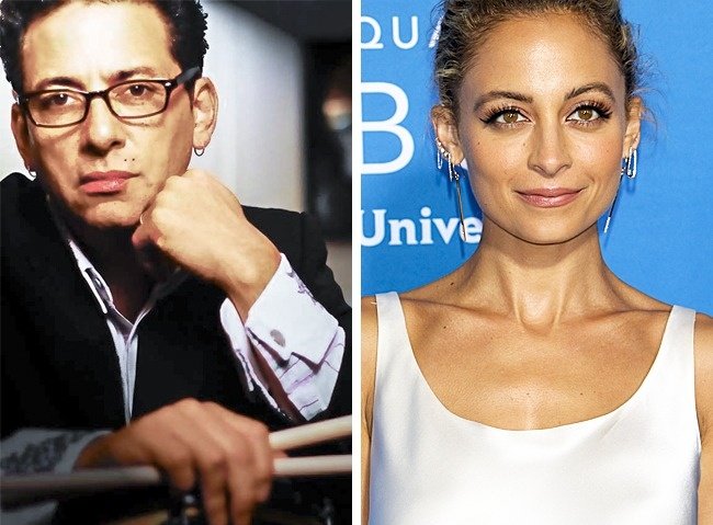 Nicole Richie và cha ruột của cô, Peter Michael Escovedo