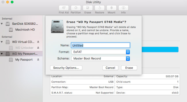 Disk Utility