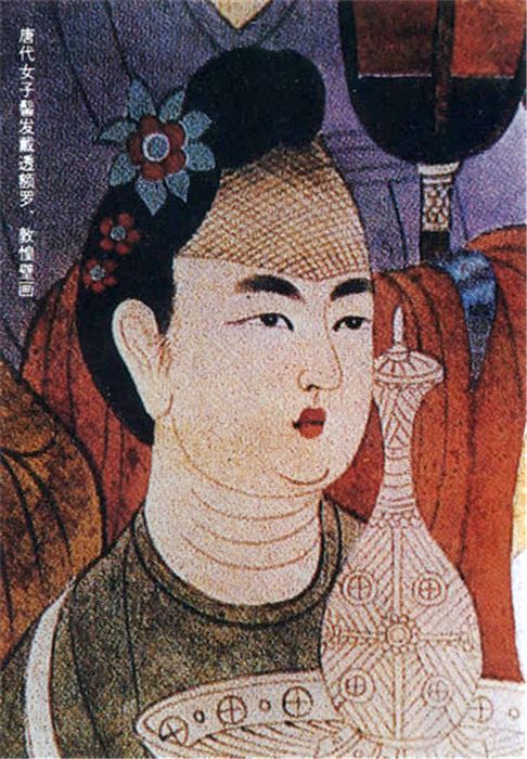 Mạng chụp tóc của một mỹ nữ thời nhà Đường