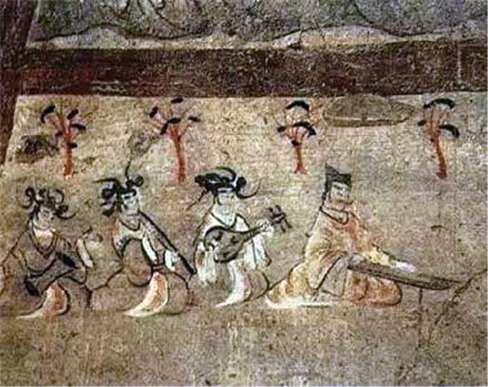 Bức bích họa từ thời Đông Tấn