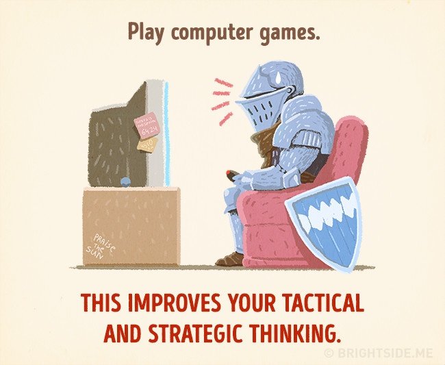 Chơi game trên máy tính giúp cải thiện tư duy chiến thuật và chiến lược Chơi game trên máy tính giúp cải thiện tư duy chiến thuật và chiến lược