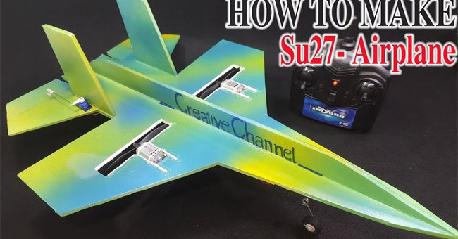 Hướng dẫn chi tiết cách làm máy bay mô hình Su27 bản Scale cho người mới  chơi  Part cuối  YouTube