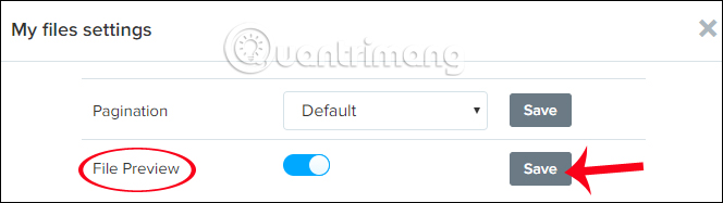 Chế độ Preview nội dung
