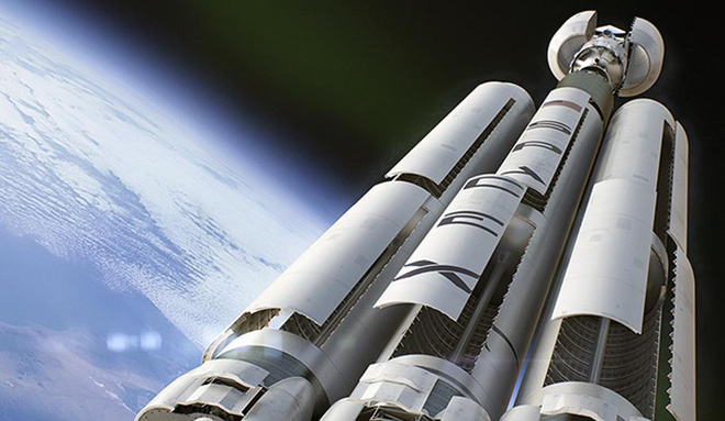 Falcon Heavy sở hữu sức tải cực kì khủng khiếp