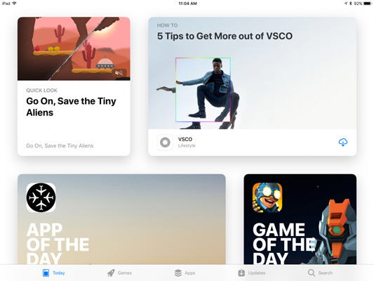 App Store với thiết kế mới