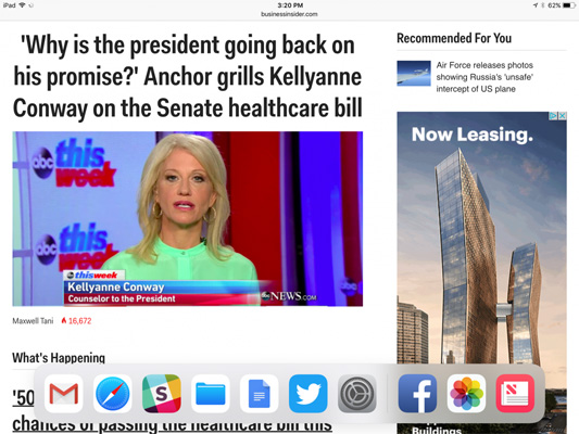 Truy cập nhanh đến ứng dụng yêu thích