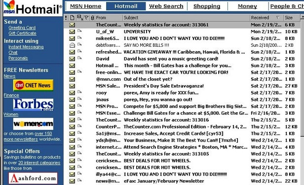 Kiểm tra email hằng ngày