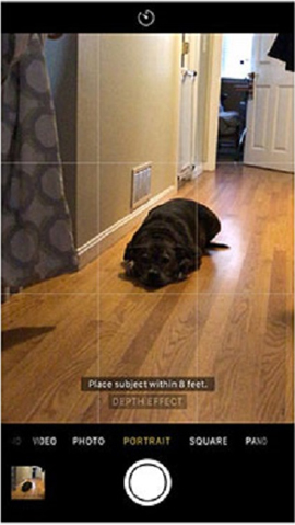 Điều chỉnh chế độ xóa phông iPhone 7 Plus