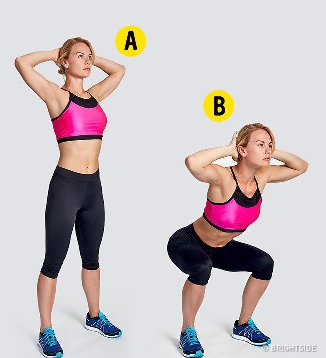 Động tác đứng - ngồi (Sit-up)