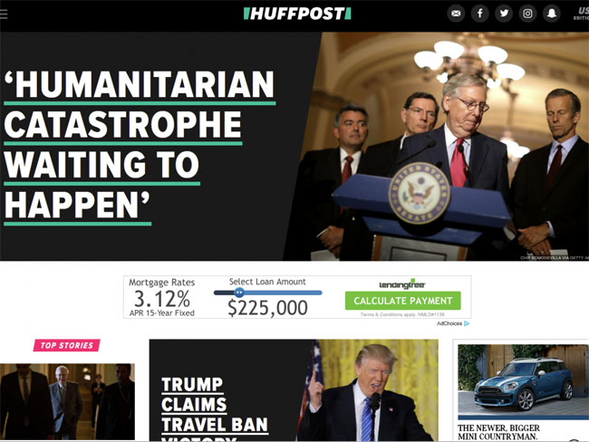 The Huffington Post bây giờ