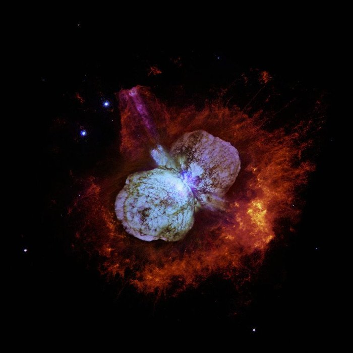 Eta Carinae là ngôi sao nóng nhất từng được biết đến trong vũ trụ