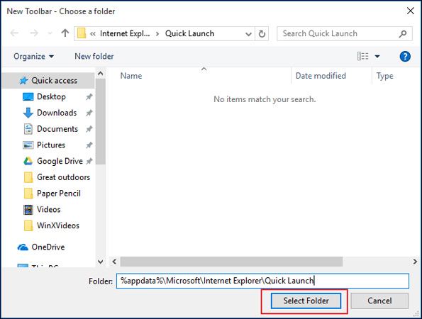 Hướng Dẫn Cách Thêm Thanh Quick Launch Trong Windows 10 - HUY AN PHÁT