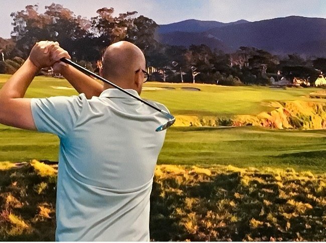 "Chơi golf cùng các quý ông..."