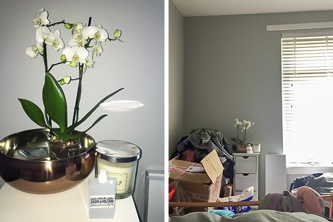 Instagram so với thực tế