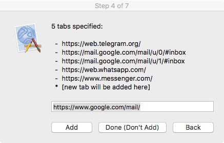 Thêm tất cả trang web chat mà bạn dùng