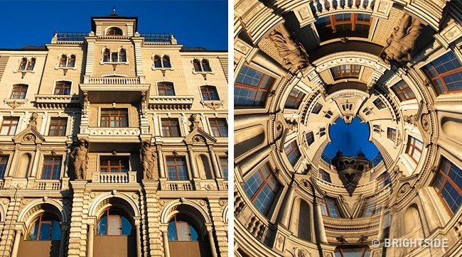 Chụp ảnh với ứng dụng "RollWorld"