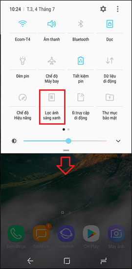 Mở rộng khu vực thiếp lập