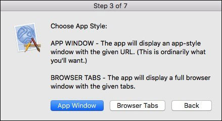 Chọn cách mở cửa sổ hoặc tab mới