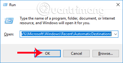 Truy cập đường dẫn thư mục