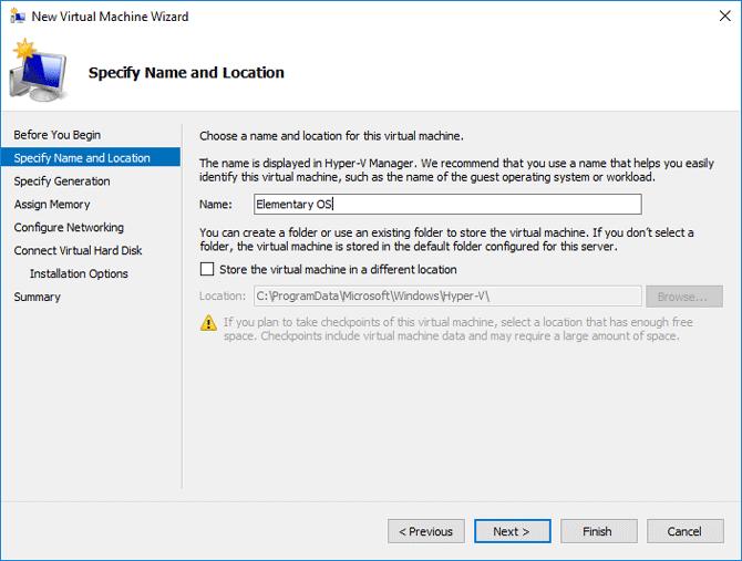 Giao diện Virtual Machine