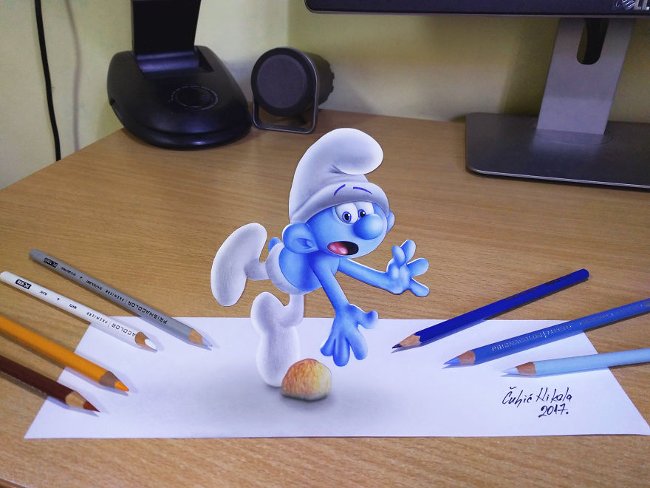 Bản vẽ 3D hoạt hình 