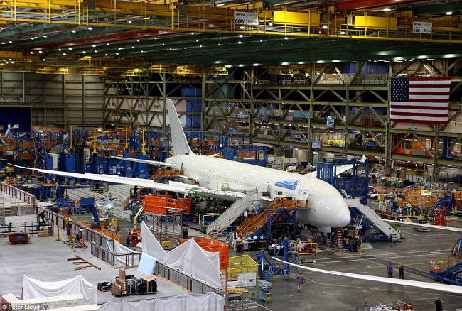 Năm 1967, xưởng được xây dựng để sản xuất mẫu máy bay 747