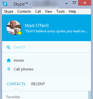 Ứng dụng giao tiếp Skype