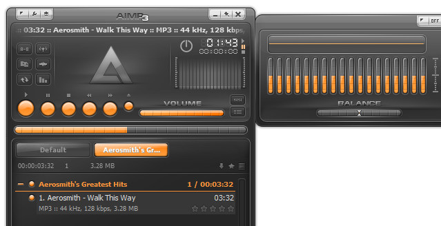 Ứng dụng nghe nhạc và xem video AIMP