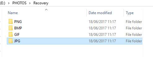 Lưu ảnh vào từng thư mục riêng