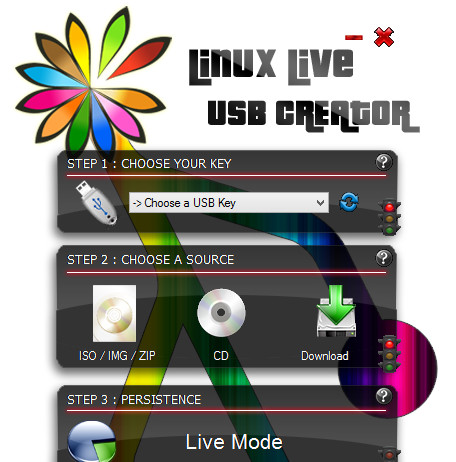 Ứng dụng LinuxLive USB Creator
