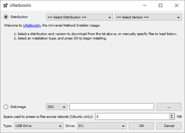 Ứng dụng UNetbootin