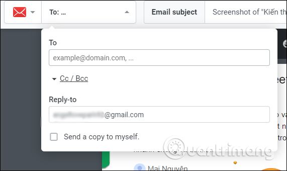 Nhập email người nhận