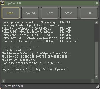 Ứng dụng Zip2Fix