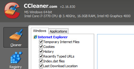 Công cụ CCleaner