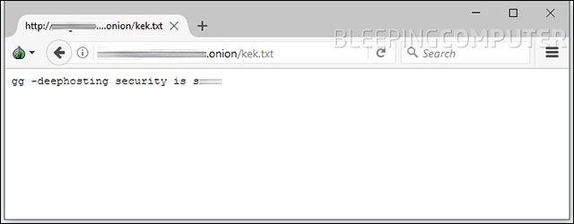 Trên Deep Hosting còn host cả dịch vụ mua bán bất hợp pháp