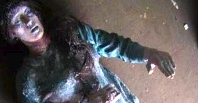 Cơ thể Jean bị đông cứng trong đêm tuyết