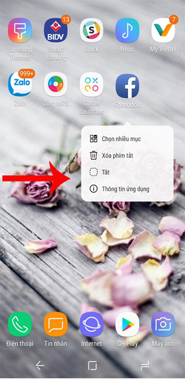 Danh sách tùy chọn