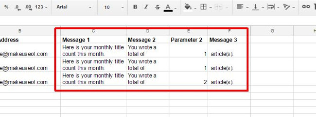 Thay đổi kích thước và cấu trúc email