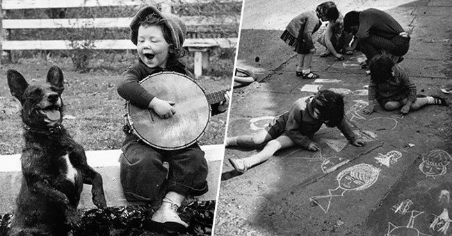 Những đứa trẻ thời xưa thường giải trí như thế nào?