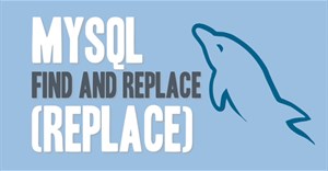 Cách thay thế một chuỗi với MySQL Query
