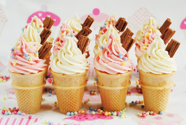 Kem ốc quế bằng 228 calo