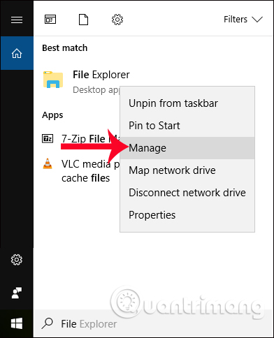 Quản lý File Explorer